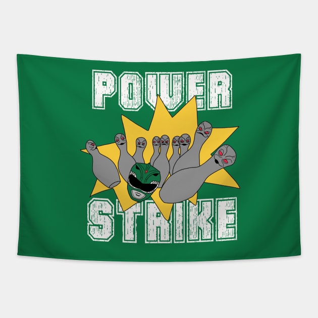 Power Strike! - Green Tapestry by SimplePeteDoodles