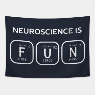 Neuroscience Is Fun Periodic Table Tapestry