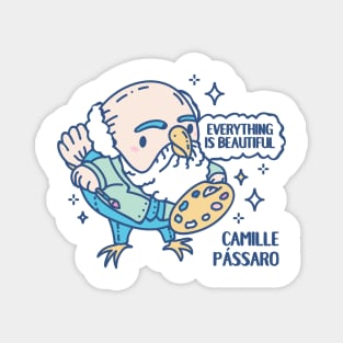 Camille Pássaro Funny Artist Animal pun Magnet