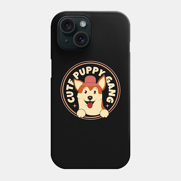 Puppy gang Phone Case by Harby