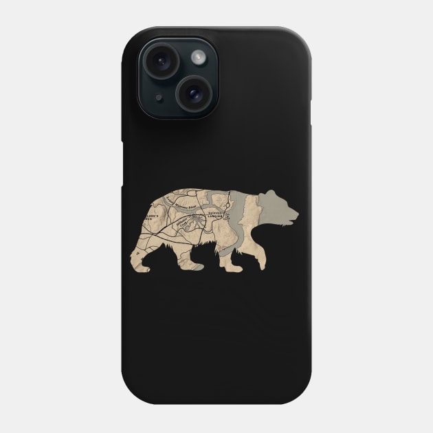 The Heart of #the-grizzlies is Thieves Landing Phone Case by RDRO Retreat