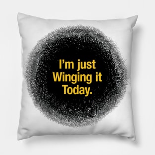 Just winging it today. Pillow