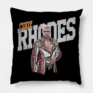 cody rhodes Pillow