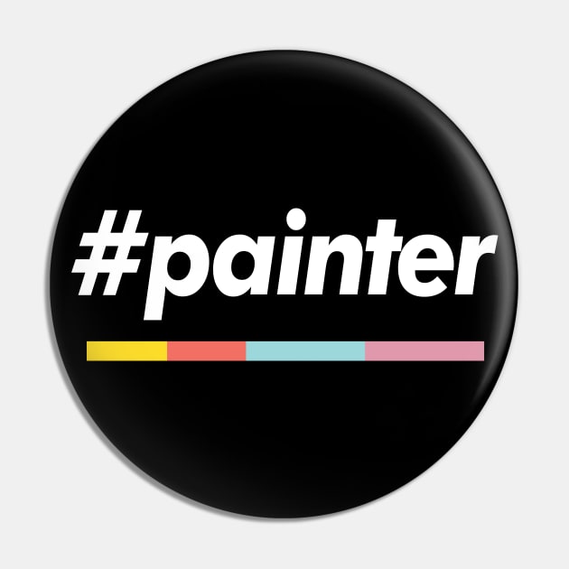 #Painter Hashtag Design Pin by DankFutura