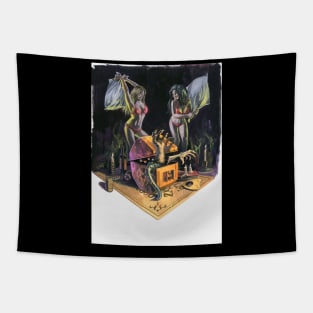 Satan's Slumber Party Tapestry