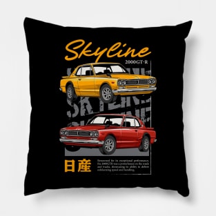 Skyline 2000 GTR JDM Car Pillow