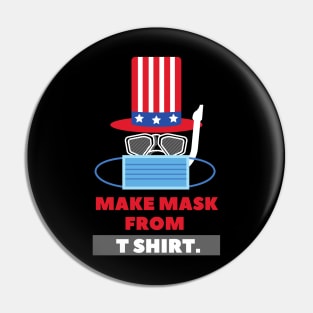 make mask from t shirt Pin