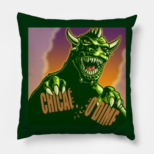 Chicago Dime Monster Pillow