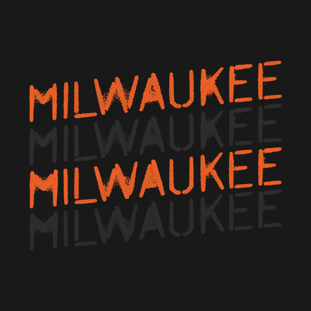 Discover Milwaukee, Wisconsin - WI, Graffiti Text - Milwaukee - T-Shirt