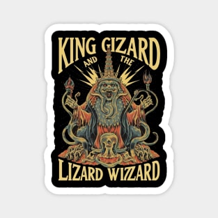 King Gizzard And The Lizard Wizard Magnet