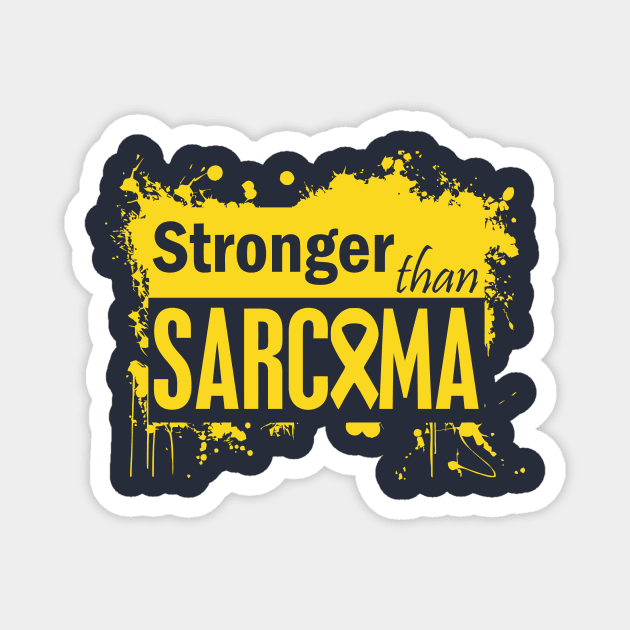 sarcoma cancer awareness Magnet by francotankk