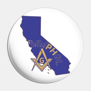 MWPHGLCA - Blue & Gold Pin