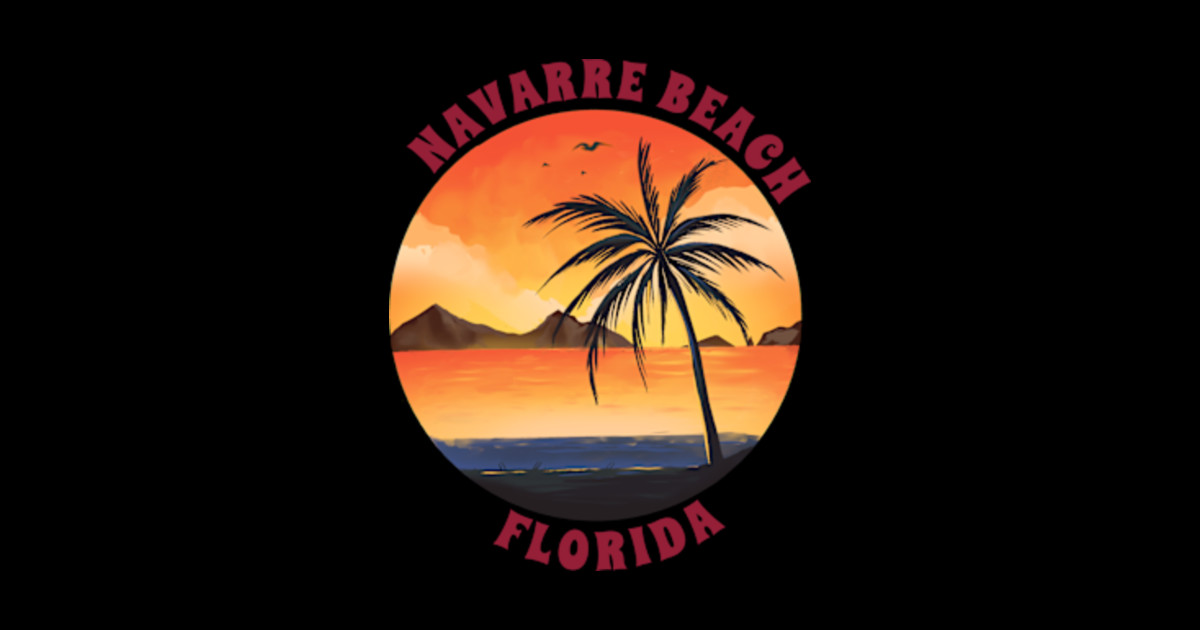 Navarre Beach Navarre Beach Sticker TeePublic