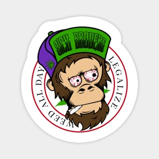 MONKEY 420 Magnet