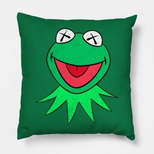 Frog xx, Funny Kaws Frog Pillow