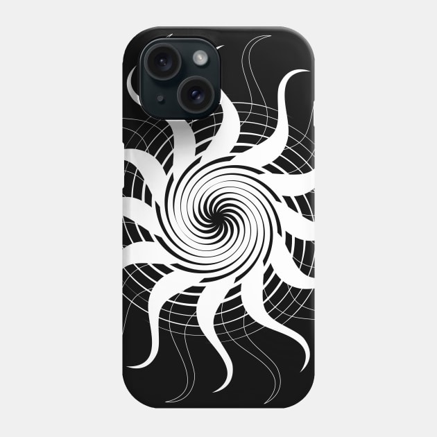 Black Hole Sun Phone Case by Maxsomma