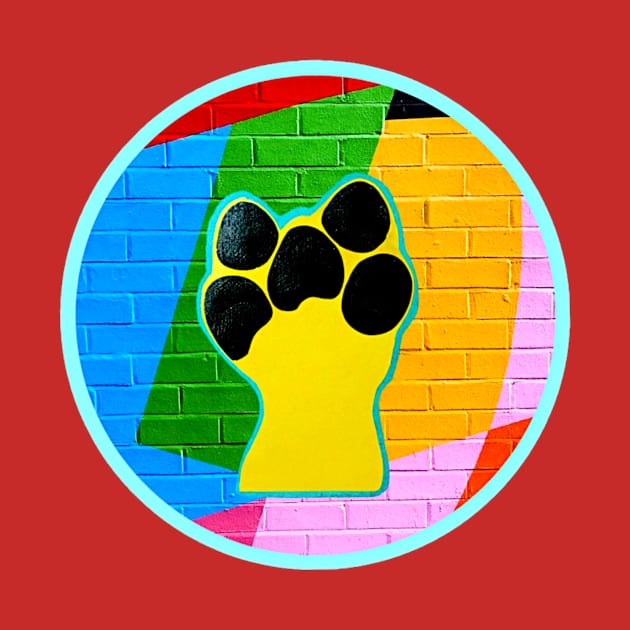 Paw Power Circle Design by Edongski303 Teepublic Merch