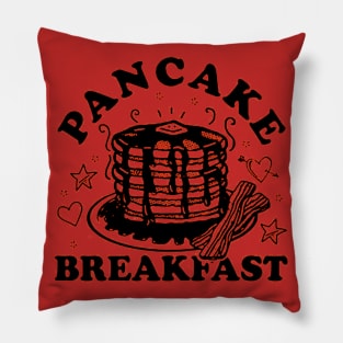 funny Pancake Breakfast Pillow