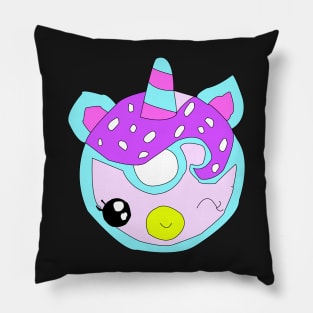 Donut unicorn Pillow