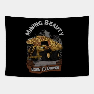 Born To Driver Tapestry