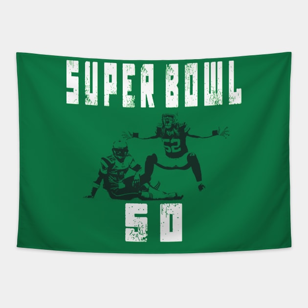 super bowl 50 Tapestry by TOPTshirt