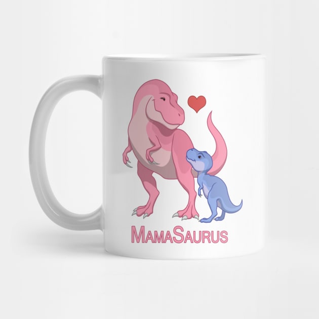 MamaSaurus Mother & Baby Boy T-Rex Dinosaurs Coffee Mug for Sale by  csforest