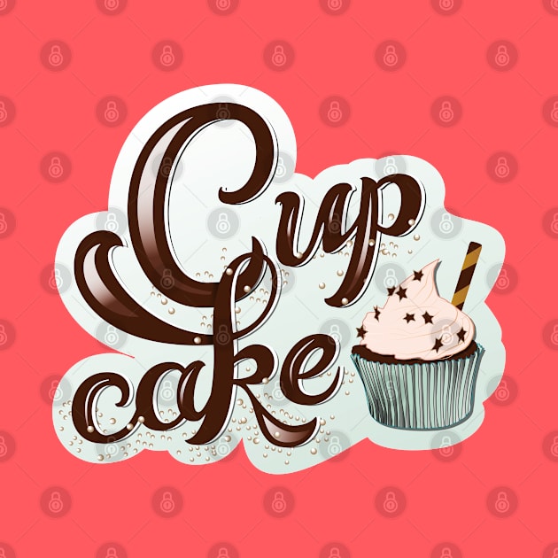 Cupcake by CalliLetters