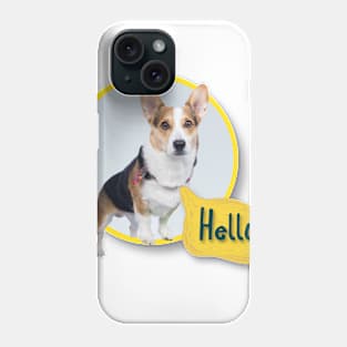 Hello my world Phone Case