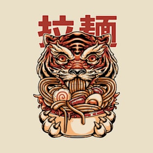 Ramen Tiger T-Shirt