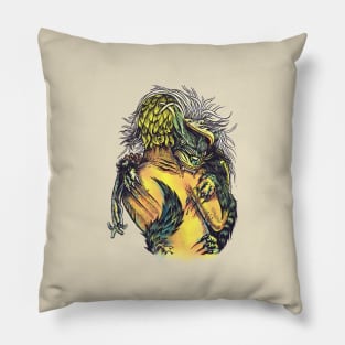 wolfundermanskin Pillow