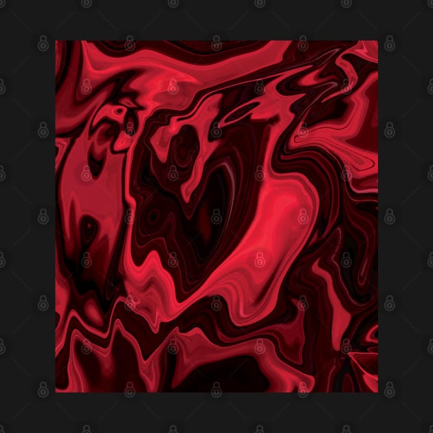 Abstract Liquid Red Marble Design by STUDIOVO