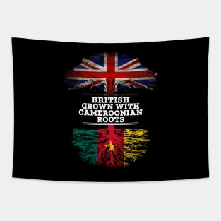 British Grown With Cameroonian Roots - Gift for Cameroonian With Roots From Cameroon Tapestry