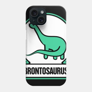 Long Neck Dinosaur Brontosaurus Graphic Phone Case