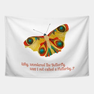 Why Wondered the Butterfly Tapestry