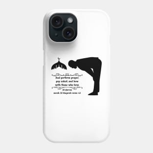 Perform Prayer 2 Phone Case