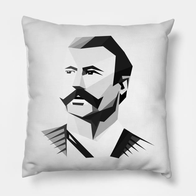 Stalin Pillow by Johnitees