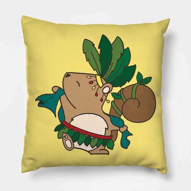 Samba Pillow by Jessart