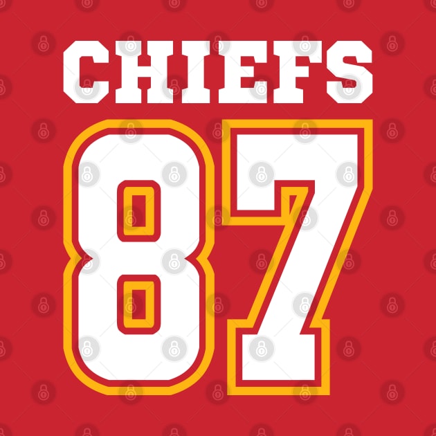 Chiefs Kelce 87 by Megadorim