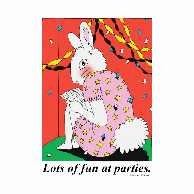 Lots of Fun At Parties Bunny by Summer Benton