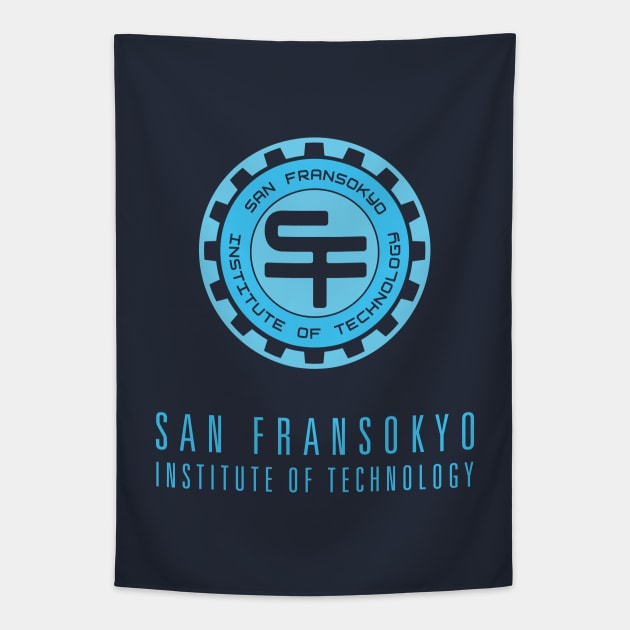 Bay Area Technical Institute - BLUE Tapestry by Heyday Threads