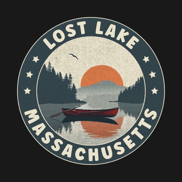 Lost Lake Massachusetts Sunset by turtlestart