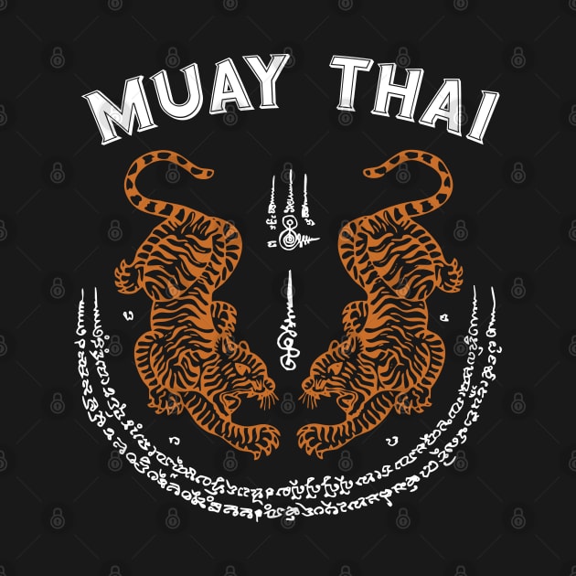 Muay Thai Kickboxing Thailand Sak Yant Tattoo by VintCam