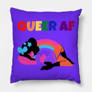 Queer AF Pillow