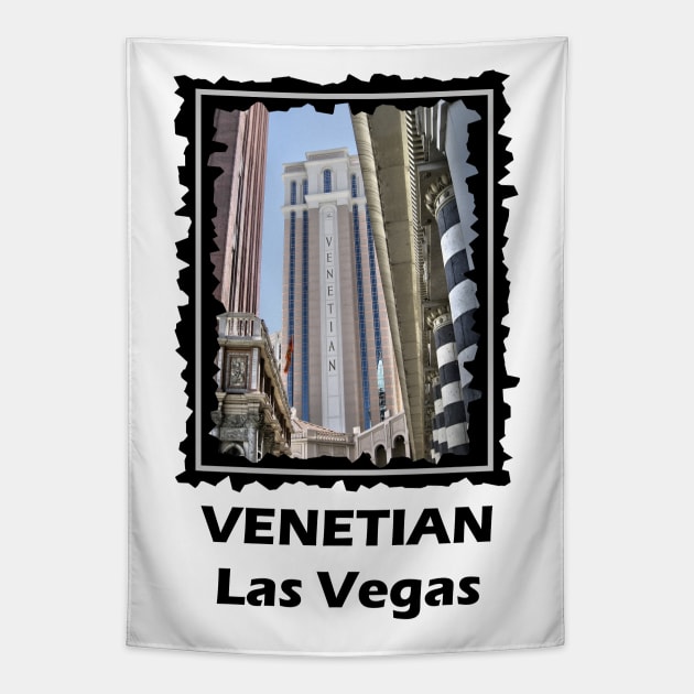 VENETIAN Hotel And Casino Las Vegas Nevada Tapestry by SartorisArt1