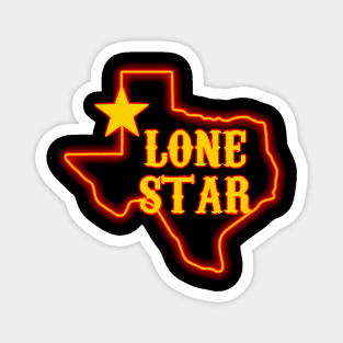 Lone Star Texas Pride Magnet