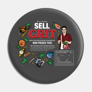 Sell Grit Magazine - Comics Pin