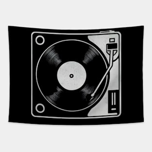 2d Vinyl Record Player Tapestry