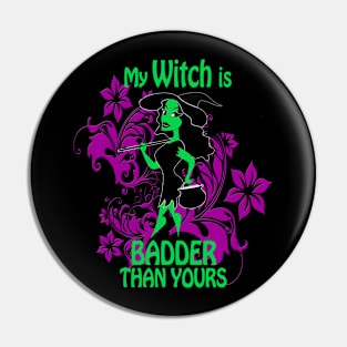 Sexy Halloween witch costume Pin