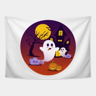 Happy Halloween Tapestry