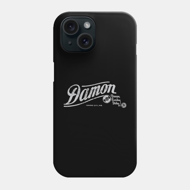 Damon Records Phone Case by MindsparkCreative